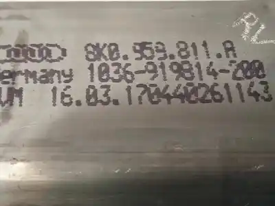 İkinci el araba yedek parçası arka sol cam regülatörü için audi q3 (8ug) 2.0 16v tfsi oem iam referansları 8u0839461 8k0959811a 