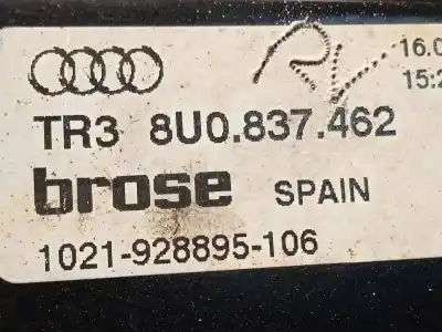 İkinci el araba yedek parçası ön sag pencere regülatörü için audi q3 (8ug) 2.0 16v tfsi oem iam referansları 8u0837462 8k0959802b 