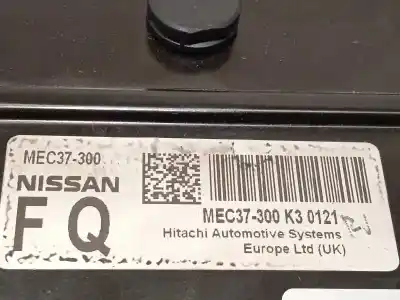 Автозапчастина б/у ебу контролер двигуна для nissan micra (k12e) acenta посилання на oem iam mec37300 mec37300k30121 23710bg10b