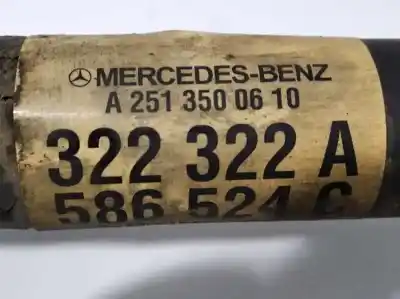 Автозапчастина б/у трансмісія задня права для mercedes-benz clase r (w251) 3.0 cdi cat посилання на oem iam a2513500610 2513500610 