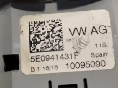 Pezzo di ricambio per auto di seconda mano controllo della luce per skoda fabia style riferimenti oem iam 5e0941431f 5e0941431fwhi 
