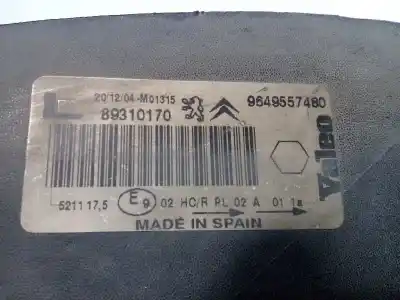 Recambio de automóvil de segunda mano de faro izquierdo para citroen xsara picasso 2.0 hdi cat (rhy / dw10td) referencias oem iam 9649557480 89310170 