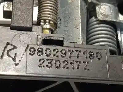 Pezzo di ricambio per auto di seconda mano maniglia esterna posteriore destra per peugeot 308 sw style riferimenti oem iam 9802977180  