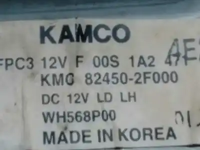 Second-hand car spare part driver left window regulator for kia cerato 2.0 lx crdi familiar oem iam references 824502f000  