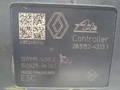 Recambio de automóvil de segunda mano de abs para renault megane iv berlina 5p limited referencias oem iam 476607355r 10022010264 28515242333