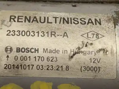 Gebrauchtes Autoersatzteil motor startet zum nissan x-trail (t32) 1.6 dci turbodiesel cat oem-iam-referenzen 233003131r 0001170623 