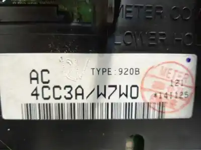 Pezzo di ricambio per auto di seconda mano pannello degli strumenti per nissan x-trail (t32) 1.6 dci turbodiesel cat riferimenti oem iam 4cc3a  248104cc3a