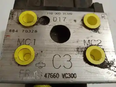 Second-hand car spare part abs for nissan patrol gr (y61) 3.0 16v turbodiesel cat oem iam references 47660vc300 11000031320 