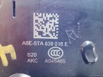 Автозапчастина б/у замок заднього правого дверя для seat ateca (kh7, khp) 1.6 tdi посилання на oem iam 5ta839016e a6e5ta839016e 
