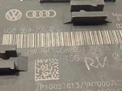 Peça sobressalente para automóvel em segunda mão bsi / bcm / módulo eletrónico confort por audi a7 sportback (4ga) 3.0 tdi quattro referências oem iam 4g8959795e  