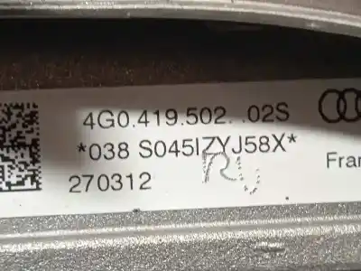 Pièce détachée automobile d'occasion colonne de direction pour audi a7 sportback (4ga) 3.0 tdi quattro références oem iam 4g0419502 97062434700 97062434900