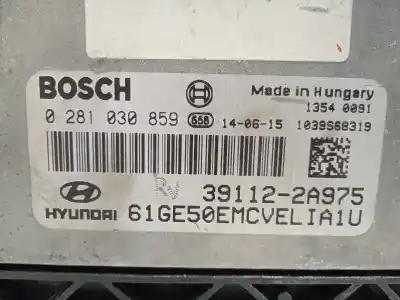 Pièce détachée automobile d'occasion calculateur moteur ecu pour hyundai i30 (gd) 1.6 crdi références oem iam 391122a975 0281030859 