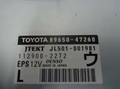 Pezzo di ricambio per auto di seconda mano centralina di sterzo per toyota prius (nhw30) plug-in hybrid advance riferimenti oem iam 8965047260 1129002272 jl501001981