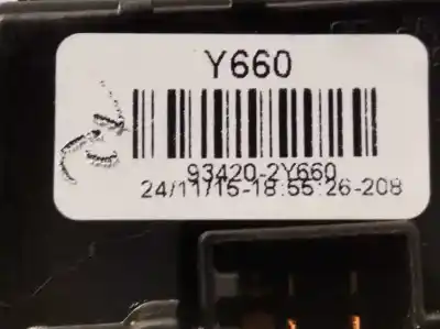 Recambio de automóvil de segunda mano de mando limpia para kia sportage iv (ql, qle) 1.7 crdi referencias oem iam 934202y660  