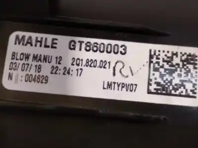 Автозапчасти б/у отопительный двигатель за seat arona 1.0 tsi ссылки oem iam 2q1820021 gt860003 