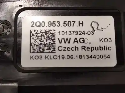 Автозапчастина б/у перерівний контроль для seat arona 1.0 tsi посилання на oem iam 2q0953507h  