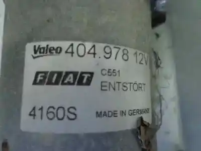 Second-hand car spare part front windshield wiper motor for fiat grande punto (199) 1.4 oem iam references 404978  