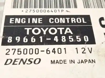 Автозапчастина б/у ебу контролер двигуна для lexus rx 300 (mcu35) 3.0 v6 cat посилання на oem iam 8966148550 2750006401 