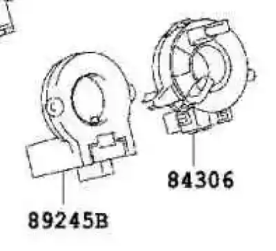Автозапчастина б/у кільце піддушки безопасности для lexus rx 300 (mcu35) 3.0 v6 cat посилання на oem iam 8430648030  8924548020