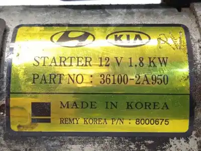 Автозапчастина б/у двигун запускається для kia cee´d drive посилання на oem iam 361002a950  