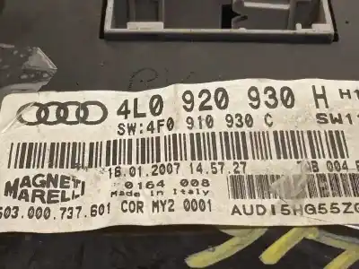 Автозапчастина б/у панель інструментів для audi q7 (4l) 3.0 tdi посилання на oem iam 4l0920830h 503000737601 4f0910930c