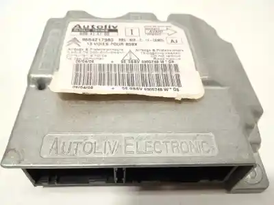 Second-hand car spare part AIRBAG CONTROL UNIT for CITROEN C4 GRAND PICASSO I (UA_)  OEM IAM references 9664217980 6546A8 606474700 Second-hand car spare part AIRBAG CONTROL UNIT for CITROEN C4 GRAND PICASSO I (UA_)  OEM IAM references 9664217980 6546A8 606474700