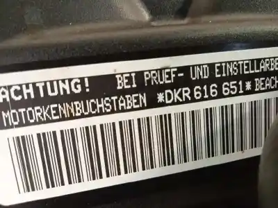 Pezzo di ricambio per auto di seconda mano motore completo per seat ibiza (kj1) fr riferimenti oem iam dkr  dkrf