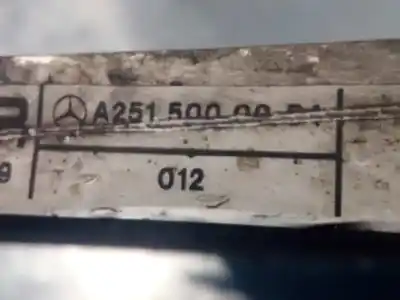 İkinci el araba yedek parçası klima kondenser / radyatör için mercedes-benz clase r (w251) 3.0 cdi cat oem iam referansları a2515000054  