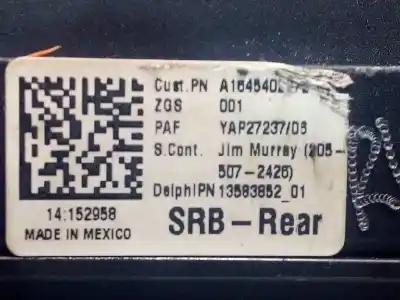 İkinci el araba yedek parçası röle/sigorta kutusu için mercedes-benz clase r (w251) 3.0 cdi cat oem iam referansları a1645402372  
