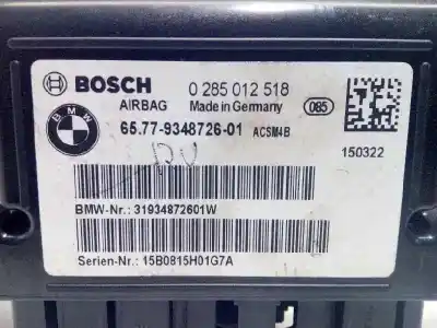 Piesă de schimb auto la mâna a doua unitate de control airbag pentru bmw serie 4 coupe (f32) 420d referințe oem iam 65779348726 0285012518 