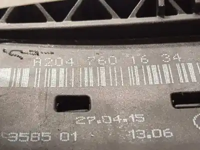 Автозапчастина б/у зовнішня ручка передня прав для mercedes-benz clase cla (w117) cla 220 cdi (117.303) посилання на oem iam a2047601634 2047601634 