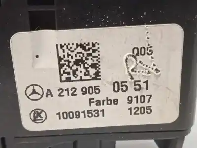 Автозапчастина б/у управління світлом для mercedes-benz clase cla (w117) cla 220 cdi (117.303) посилання на oem iam a2129050551 2129050551 a21290505519107