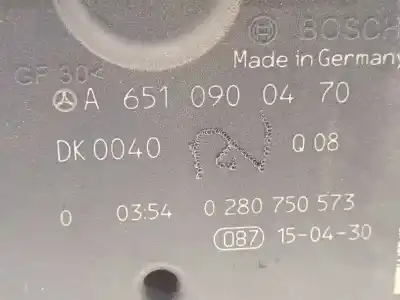 Автозапчастина б/у коробка метелика для mercedes-benz clase cla (w117) cla 220 cdi (117.303) посилання на oem iam a6510900470 0280750573 6510900470