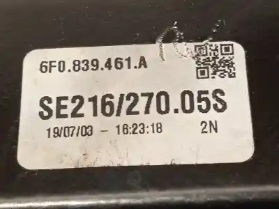 Автозапчасти б/у регулятор стекла заднего левого за seat ibiza (kj1) fr ссылки oem iam 6f0839461a 5q0959407 