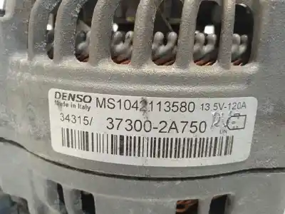 Second-hand car spare part alternator for kia pro cee´d (jd) 1.4 crdi 90 oem iam references 373002a750 1042113580 