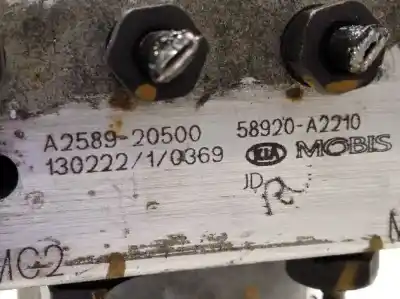 Second-hand car spare part abs for kia cee´d drive oem iam references 58920a2210 a258920500 6158945200