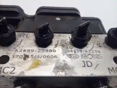 Peça sobressalente para automóvel em segunda mão abs por kia cee´d tech referências oem iam 58920a2230 a258920800 6158945200