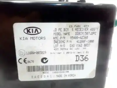 Piesă de schimb auto la mâna a doua modul electrotic pentru kia cee´d 1.6 crdi cat referințe oem iam 95400a2360  