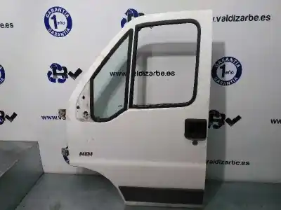 Recambio de automóvil de segunda mano de puerta delantera izquierda para peugeot boxer caja cerr. techo sobreelev. (rs3700) (230) (->´02) 2.8 hdi referencias oem iam   