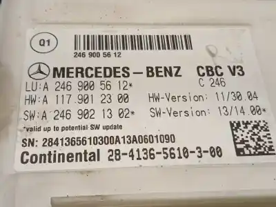 Recambio de automóvil de segunda mano de caja reles / fusibles para mercedes clase a (w176) a 45 amg 4-matic (176.052) referencias oem iam a2469005612 2469005612 