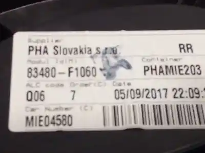 Recambio de automóvil de segunda mano de elevalunas trasero derecho para kia sportage gt line 2wd referencias oem iam 83480f1060 83460f1000 
