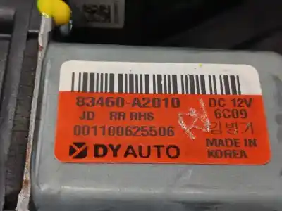 Second-hand car spare part rear right window regulator for kia cee'd (jd) 1.6 crdi 136 oem iam references 83480a2341 83460a2010 