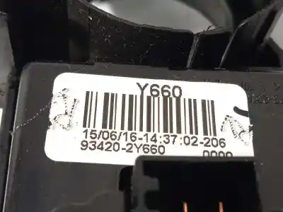 Second-hand car spare part indicator switch for kia cee'd (jd) 1.6 crdi 136 oem iam references 934202y660 93410a2631 