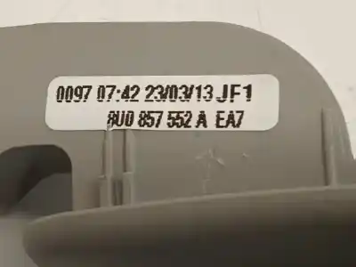 Автозапчасти б/у правая зона за audi a1 sportback (8xa, 8xf) 1.2 tfsi ссылки oem iam 8u0857552a 8u0857552cea7 8u0857552aea7