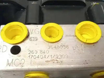 Peça sobressalente para automóvel em segunda mão abs por citroen c3 feel referências oem iam 3648036 269840 
