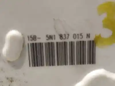 Peça sobressalente para automóvel em segunda mão fechadura da porta dianteira esquerda por seat ibiza (6j5) stylance referências oem iam 5n1837015n  