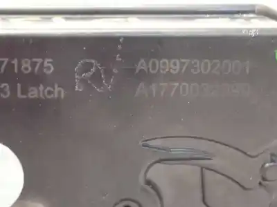 Recambio de automóvil de segunda mano de cerradura puerta trasera izquierda para mercedes clase a berlina (bm 177) a 220 4matic (177.145) referencias oem iam a0997302001 0997302001 