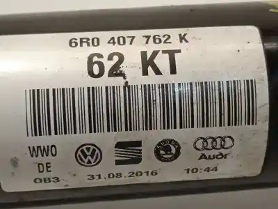 Second-hand car spare part front right transmission for skoda fabia iii (nj3) 1.2 tsi oem iam references 6r0407762k  