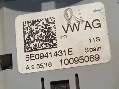 İkinci el araba yedek parçası isik kontrolü için skoda fabia iii (nj3) 1.2 tsi oem iam referansları 5e0941431e 5e0941431ewhi 