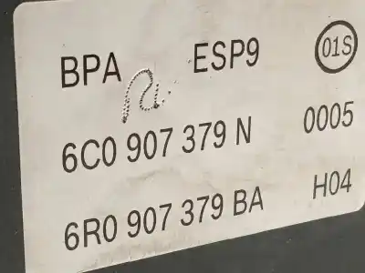 Автозапчастина б/у абс для skoda fabia iii (nj3) 1.2 tsi посилання на oem iam 6c0614517n 269854 6r0907379ba
